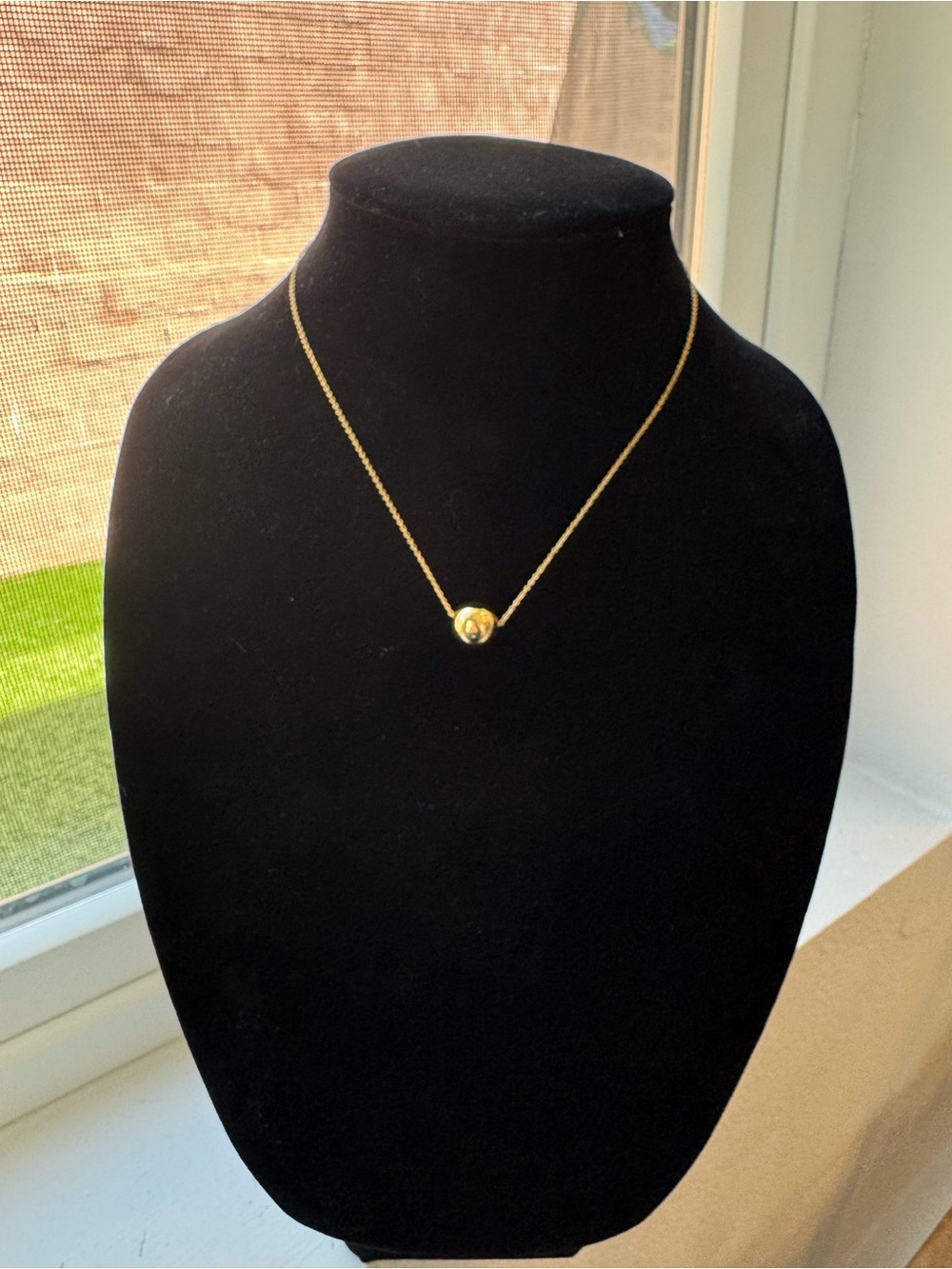 Gorjana Gold Ball Pendant Necklace